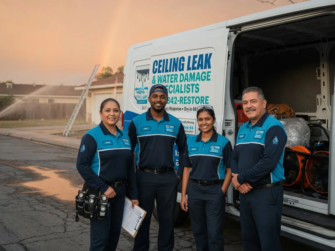 Ceiling Leak Cleanup company in Convoy, OH